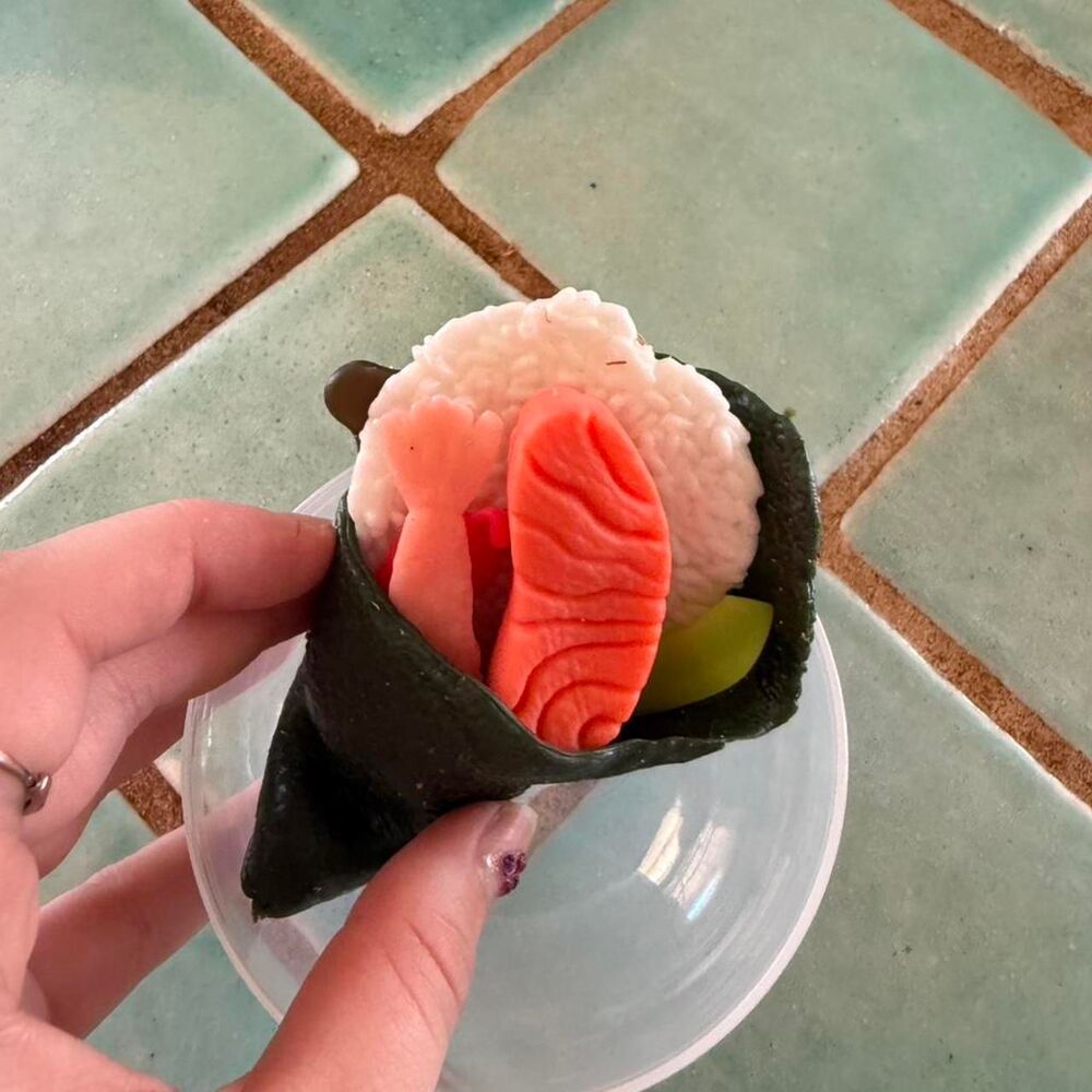 sushi squishy humor sensory autism multi Action-figures-playsets